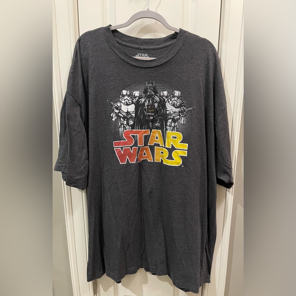 Star Wars Darth Vadar and Storm Troopers Graphic Tee size 4XLT